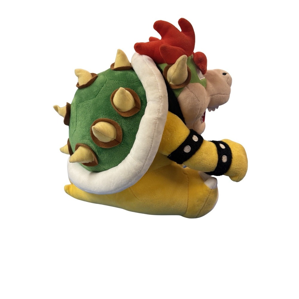Super Nintendo Mario World Bowser Stuffed Toy Universal Studios Approx 12" - Picture 4 of 10